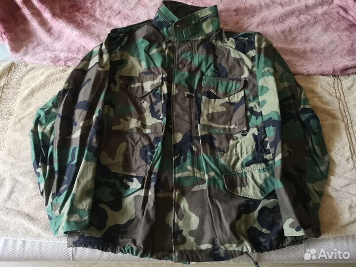 Куртка M65 Woodland армии США