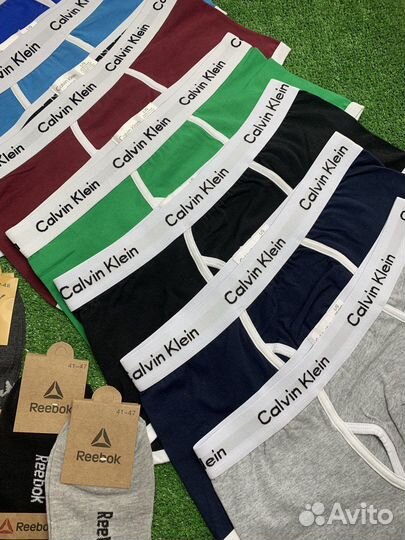 Трусы мужские боксеры calvin klein