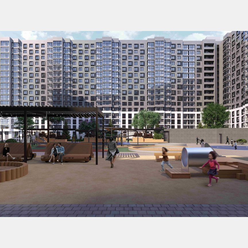 3-к. квартира, 84,8 м², 13/16 эт.
