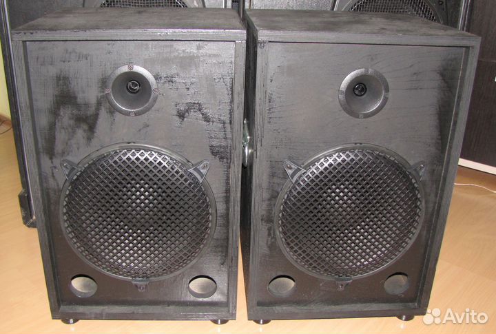 Колонки FS 1082W 2шт Pro Акустика Bas Dyn 30sm New