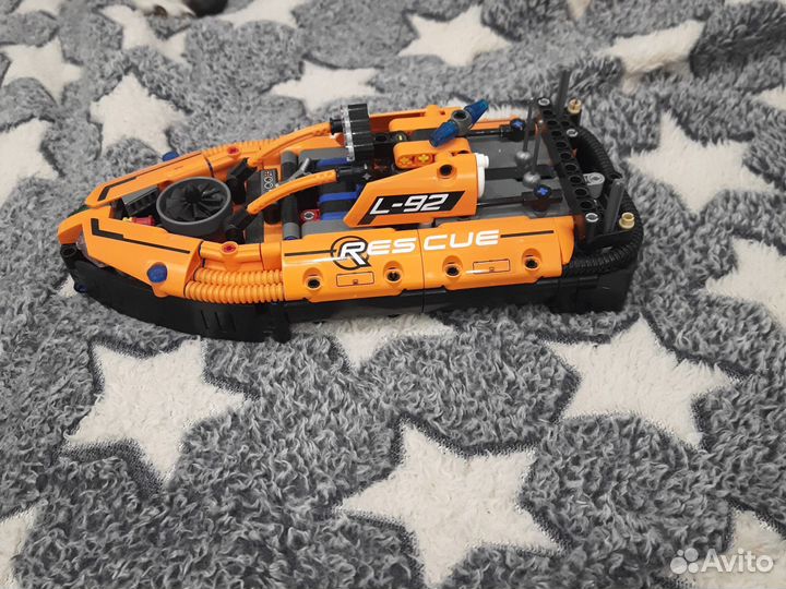 Катер из lego