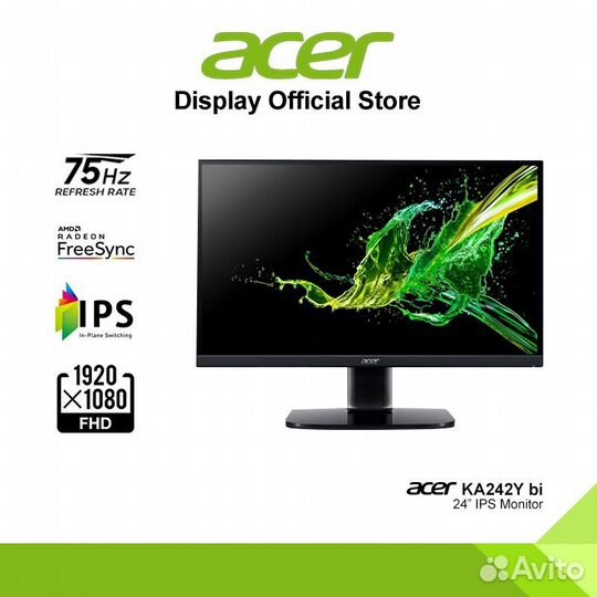 Монитор Acer 24 75гц