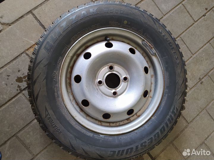 Bridgestone Blizzak WS-60 185/70 R14 88R