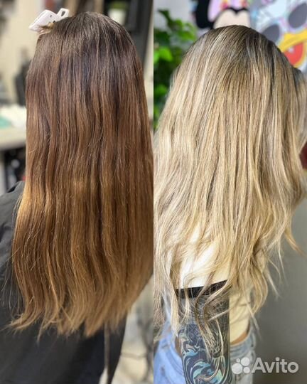 Окрашивание волос