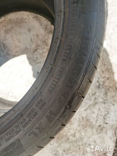 Continental ContiSportContact 5P 215/45 R17 94W