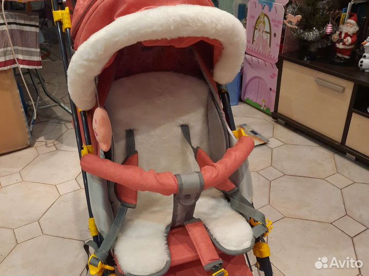 Детские санки коляска ника nika