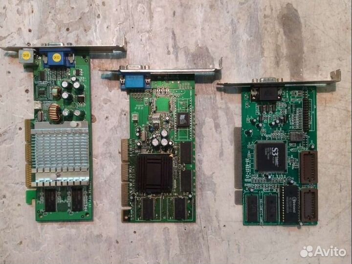 Видеокарты древние