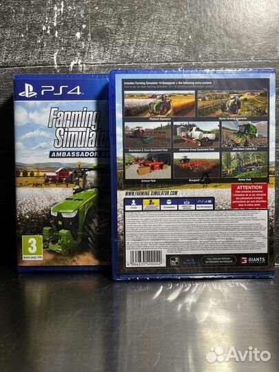 Farming Simulator 19 Ambassador edition ps4