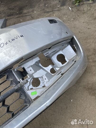 Передний бампер на skoda octavia a7 с 13-г.в