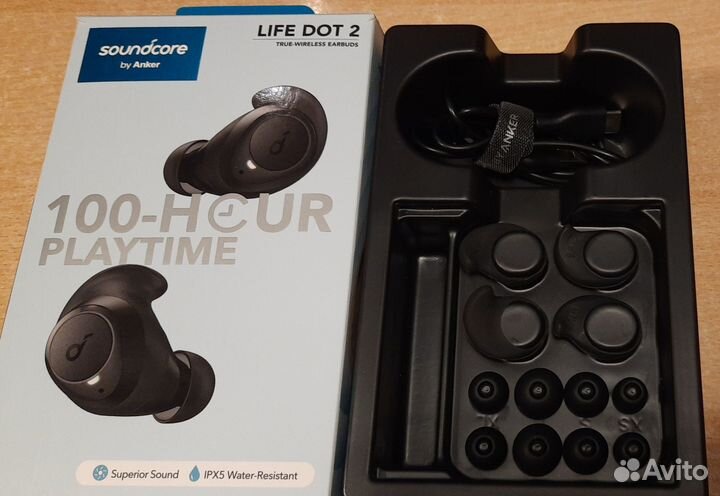 Наушники Anker Soundcore Life Dot 2