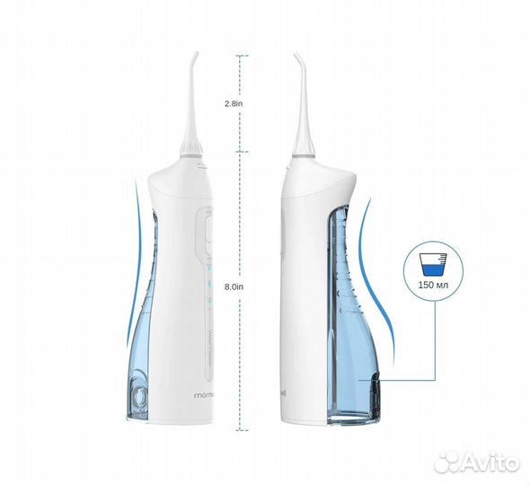 Новый ирригатор аккумуляторный Mornwell