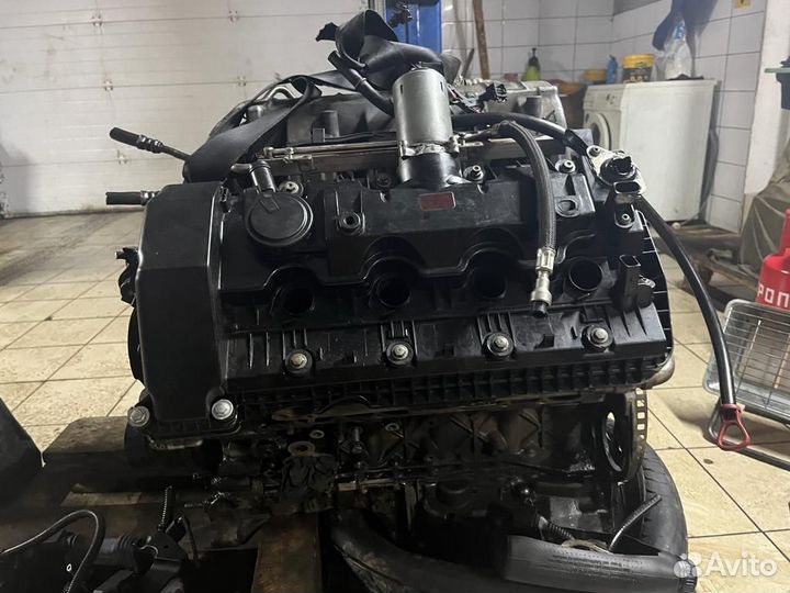 Двигатель BMW E65 N62B44 4.4л