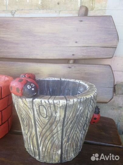 Вазоны и кашпо из бетона