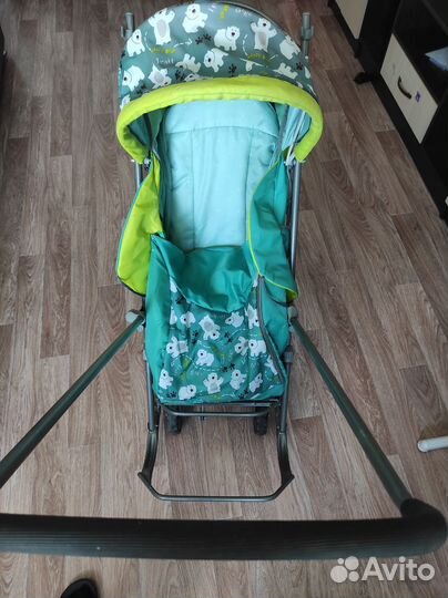 Детские санки коляска ника