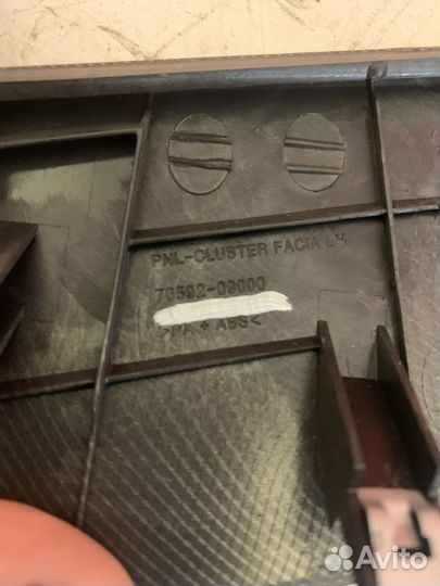 SsangYong Kyron Комплект накладок консоли