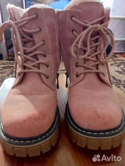 Ботинки 37размер для девочки