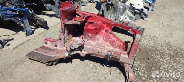 Лонжерон передний левый Митсубиси Аутлендер 3 гф