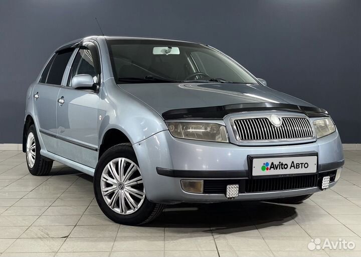 Skoda Fabia 1.4 МТ, 2002, 198 000 км