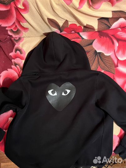 Comme des garcons зип худи