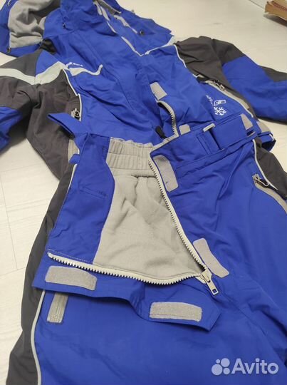 Синий Женский горнолыжный Комбинезон Wersca