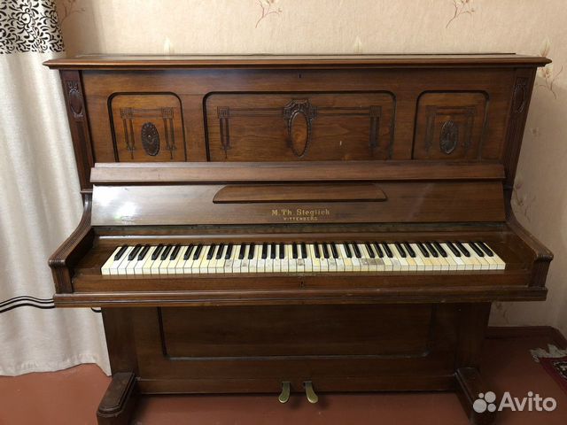 Продам старинное пианино M.Th.Steglich wittenber объявление продам