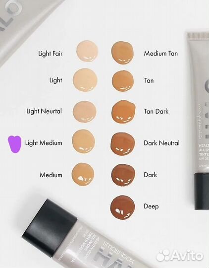 Smashbox halo тонирующий крем