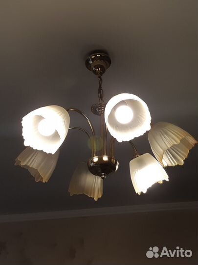 Люстра бу