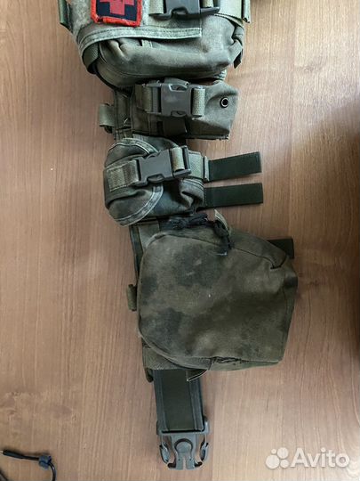 Тактический пояс с подсумками jaeger