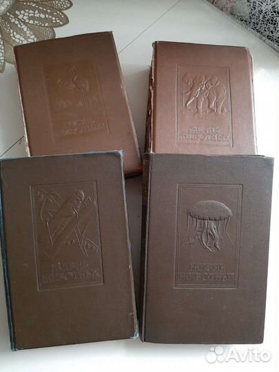 Брем жизнь животных в 4 томах