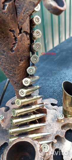 Антуражный ночник из немецкой каски и чешский штык