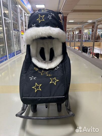 Санки-коляска Pikate Limited Edition