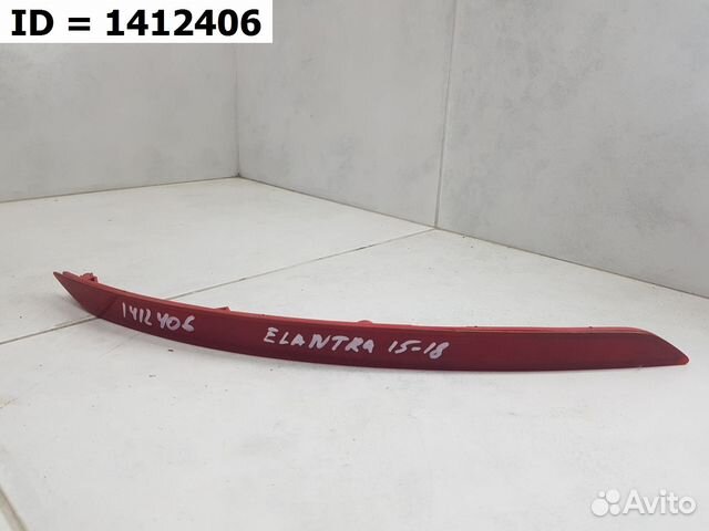 Светоотражатель катафот заднего бампера левый Hyun