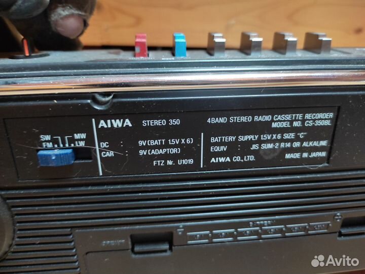 Магнитола aiwa CS-350BL