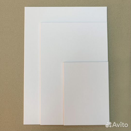 Холст для живописи (на картоне)