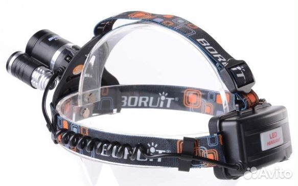 Фонарь налобный 18650