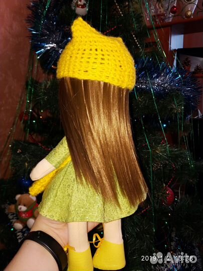 Интерьерная кукла ручной работы