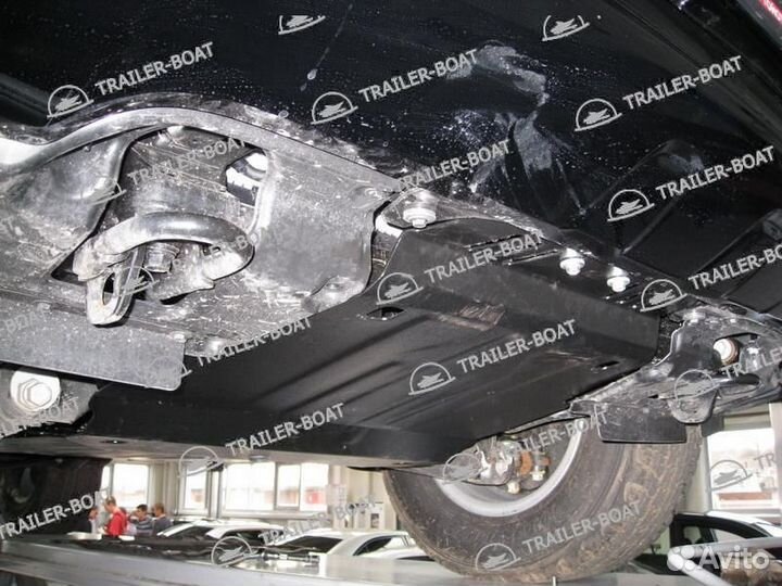 Защита картера Toyota Land Cruiser 200 08-21 V-all сталь, 2 мм 1789