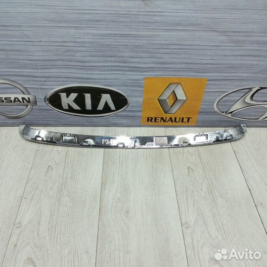 Накладка перед бампера renault megane 3