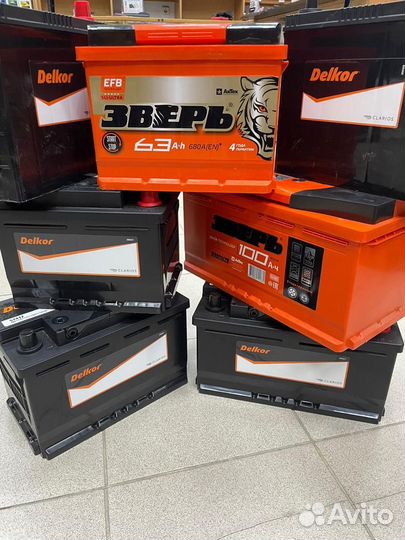 Аккумулятор для автомобиля новый 63 A\h