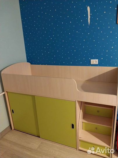 Детская кровать чердак