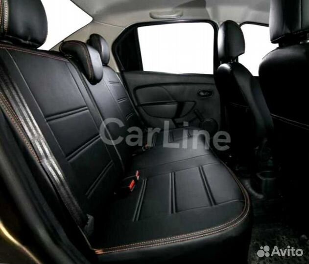 Автомобильные чехлы Renault Logan 2