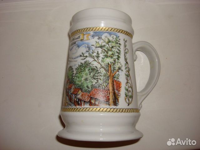 Пивные кружки керамические