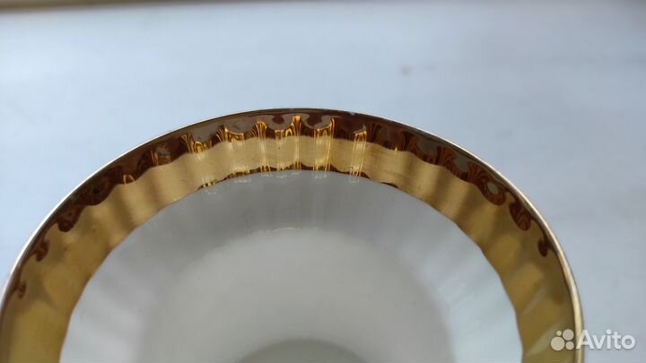 Чашка от кофейной пары лфз «Русское кружево»