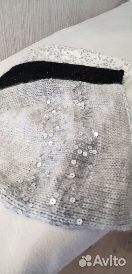 Шапочки бини с королевскими пайетками