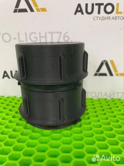 Увеличенные крышки фар Kia Rio 3