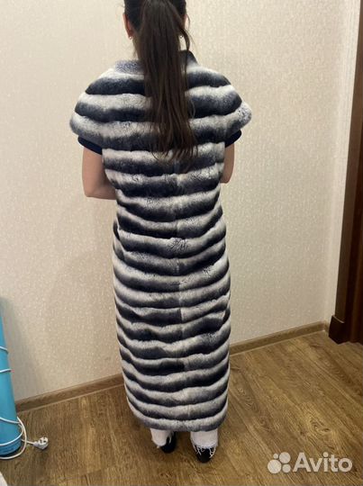 Жилетка из шиншиллы