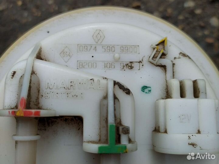 Бензонасос renault logan