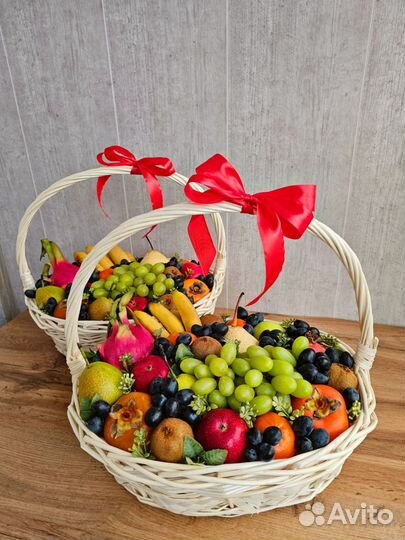 Фруктовая корзина/вкусный букет/подарок/Выпускной