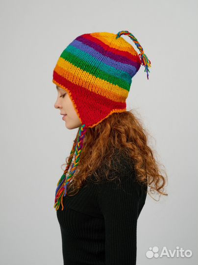 Шапка Непалка из шерсти яка унисекс