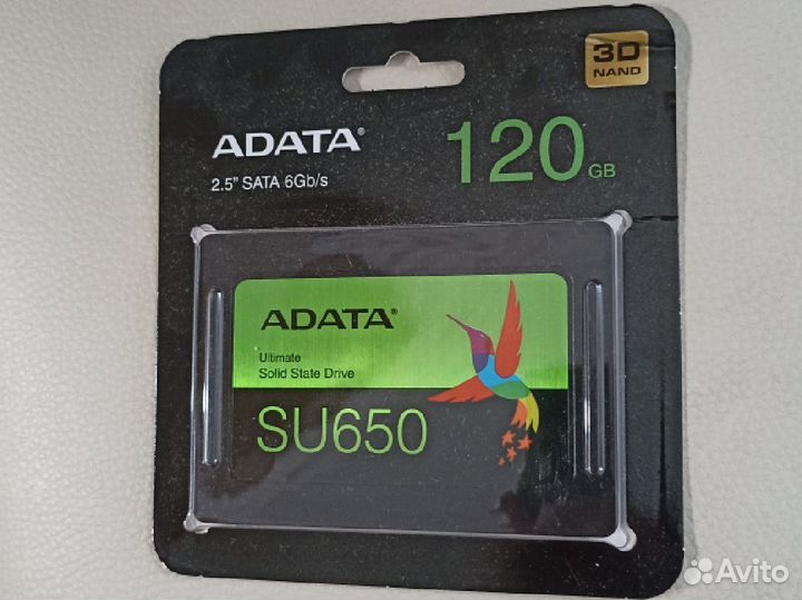 SSD Жёсткий диск 120 Gb A-Data Ultimate SU650